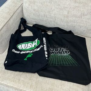 Lush tote bag bundle
